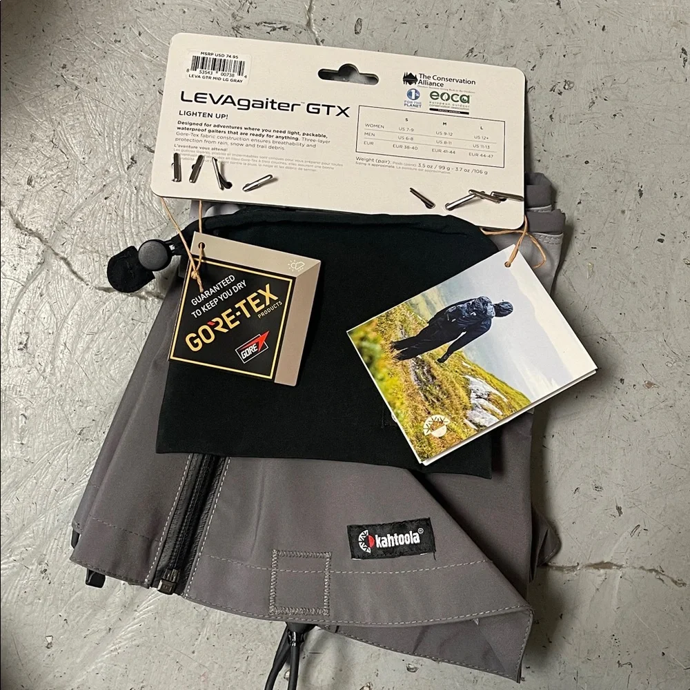 Kahtoola Levagaiter GTX Sz L NIB - Picture 5 of 7